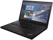 Lenovo Laptop ThinkPad X260 (20F6005HUS) Intel Core i5 6th Gen 6200U (2.30 GHz) 8 GB Memory 500 GB HDD Intel HD Graphics 520 12.5 Lenovo Laptop ThinkPad X260 (20F6005HUS) Intel Core i5 6th Gen 6200U (2.30 GHz) 8 GB Memory 500 GB HDD Intel HD Graphics 520 12.5