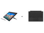 Microsoft Surface Pro 4 256 GB SSD 12.3 EDU Bundle w Blk Type Cover EN