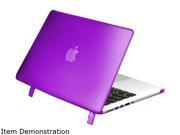 INSTEN Purple Silicone Soft Skin Gel Case For Apple Macbook Pro with Retina Model 1991127