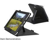 INSTEN Black Folio Leather Case compatible with iPad Model 1901573