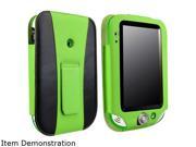 INSTEN Black Green Folio Leather Case compatible with Leapfrog LeapPad Ultra Model 1901787