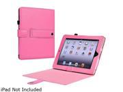 INSTEN Pink Leather Case compatible with iPad Model 1901576