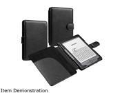 Insten 1901529 Flip Leather Case for Amazon Kindle 4 / Kindle 5, Black