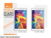 rooCASE Samsung Galaxy Tab 4 7.0 4-Pack Screen Protector (x2 HD Clear, x2 Anti Glare) RC-GALX7-TAB4-AGHD