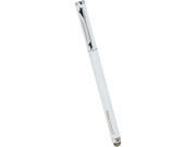 Mediasonic Touch stylus with micro-knit fiber tip and ball point penMLG-6136ts-wt