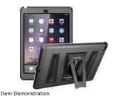 i Blason Black Black iPad Air 2 Armorbox Dual Layer Full Body Protection Kickstand Case Model iPadAir2 ABH Black