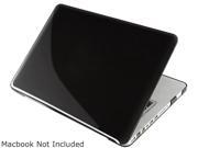 INSTEN Black Snap on Rubber Coated Case compatible with Apple MacBook Pro 13 inch Model 1042750