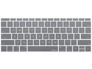macally Gray MacBook Keyboard Cover Model KBGuardMBGY