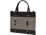 Mobile Edge Black/White Women Herringbone Ultrabook Tote Model MEWHUT Mobile Edge Black/White Women Herringbone Ultrabook Tote Model MEWHUT