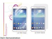 rooCASE Galaxy Tab 3 8.0 4-Pack Screen Protectors RC-GALX8-TAB3-AGHD