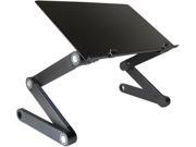 Uncaged Ergonomics Workez Professional Adjustable Laptop Stand Black WEP BLACK