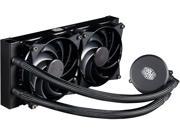 MasterLiquid 240 All in one CPU Liquid Cooler with Dual Chamber Pump by Cooler Master