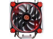 Thermaltake Riing Silent 12 Red LED 150W Intel AMD 120mm CPU Cooler CL P022 AL12RE A