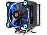 Thermaltake CL P021 CA12BU A 120mm Hydraulic Riing Silent 12 Pro Blue LED 170W Intel AMD PWM Fan Black CPU Cooler