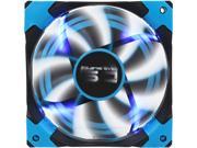 AeroCool DS 120mm Blue Patented Dual layered blades with noise and shock reduction frame