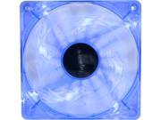 bgears B PWM 120 BLUE Blue LED PWM technology mini 4 pin 4 wire 2 ball bearing high speed high performance 15 blades Case Fan