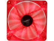 bgears b PWM 140 Red Red LED PWM technology mini 4 pin 4 wire 2 ball bearing high speed high performance 15 blades Case Fan