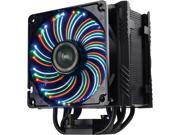 ENERMAX ETS T50A BVT Twister Aluminum 120mm CPU Cooler with DFR Dust Free Rotation Vegas Fan with 3 color LED