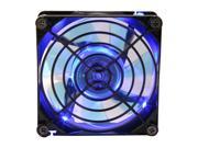 APEVIA CF8SL BBL Blue LED Case Fan w Grill