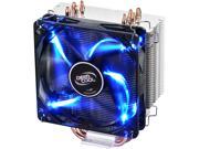 DEEPCOOL GAMMAXX 400 CPU Cooler 4 Heatpipes 120mm PWM Fan with Blue LED