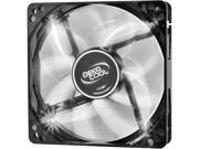 DEEPCOOL WIND BLADE 120 Hydro Bearing Semi transparent Black Fan with White LED
