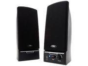 Cyber Acoustics CA 2014WB 2.0 Desktop Speaker System Black