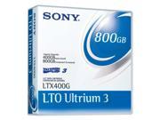 SONY LTX400GWW LTO Ultrium 3 Tape Media