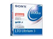 SONY LTX400WWW LTO Ultrium 3 Tape Media