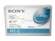 SONY SDX2 50C AIT2 Tape Media