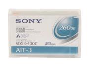 SONY SDX3 100C AIT3 Tape Media
