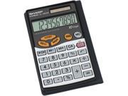 Sharp EL480SRB EL480SRB Handheld Business Calculator 10 Digit LCD