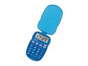 Sharp EL S10BBL Basic Calculator Blue