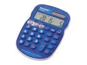 Sharp ELS25 Quiz Calculator10 Character s LCD Solar Battery Powered