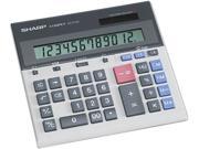 Sharp QS2130 QS 2130 Compact Desktop Calculator 12 Digit LCD
