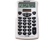 Victor 1170 1170 Handheld Business Calculator w Slide Case 10 Digit LCD