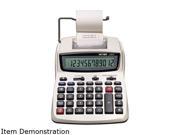 Victor 1208 2 1208 2 Two Color Compact Printing Calculator 12 Digit LCD Black Red