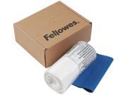Fellowes 36052 Powershred Shredder Bags 10 gal. Capacity Clear 100 Bags Ties Carton