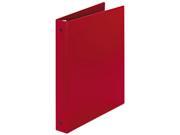 Avery 03310 Economy Round Ring Reference Binder 1 Capacity Red