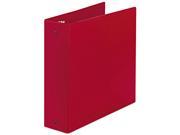 Avery 03608 Economy Round Ring Reference Binder 3 Capacity Red