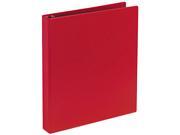 Avery 27201 Durable EZ Turn Ring Reference Binder 11 x 8 1 2 1 Capacity Red