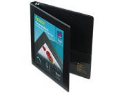 Avery 68050 Framed View Binder With Slant Rings 1 2 Capacity Black