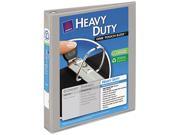 Avery 79409 Nonstick Heavy Duty EZD Reference View Binder 1 Capacity Gray
