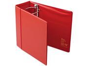 Avery 79586 Heavy Duty Vinyl EZD Reference Binder With Finger Hole 5 Capacity Red