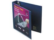 Avery 79805 Nonstick Heavy Duty EZD Reference View Binder 1 1 2 Capacity Navy Blue