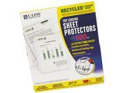 C line 62029 Top Load Polypropylene Sheet Protectors Recycled Reduced Glare Ltr 100