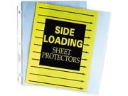 C line 62313 Side Loading Sheet Protectors Sealed On Three Sides Letter 50 Box