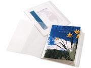 Cardinal 51532 ClearThru ShowFile Presentation Book 12 Letter Size Sleeves Clear 1 Each