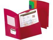 Oxford 50625 00 Contour Two Pocket Folder 100 Sheet Capacity Assorted Colors