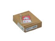 Oxford 65005 Utili Jacs Heavy Duty Clear Vinyl Envelopes 3 x 5 50 Box