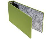 Oxford S2557 2 Green Canvas Legal 3 Ring Binder 8 1 2 x 14 2 Capacity